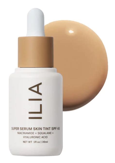 ilia tinted moisturizer spf 40.